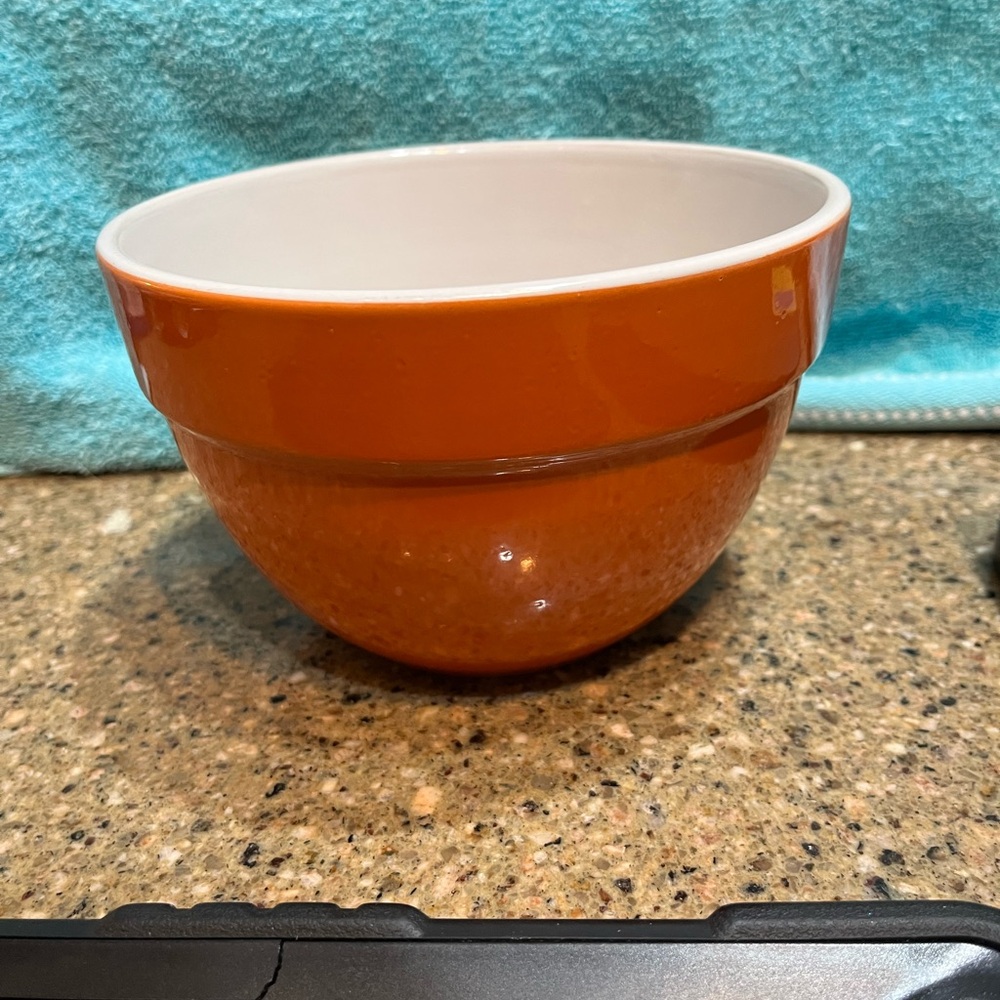 Orange Gallery Tabletops Classic Mixing Bowl